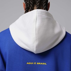 Blusão Nike Brasil Jordan Brooklyn Fleece Masculino - Foto 5