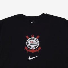 Camiseta Corinthians Nike Crest Masculina - Foto 3