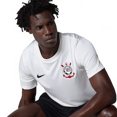 Camisa Corinthians I 26/27 Fã Nike Masculina - Foto 1