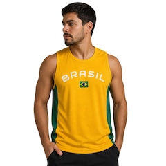 Camiseta Regata do Brasil Brisa Braziline - Masculina - Foto 2