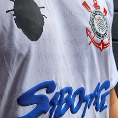 Camisa do Corinthians Sabotage Surf Center - Masculina - Foto 4