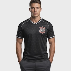 Camiseta do Corinthians Recorte Vivo Coimbra  - Masculina - Foto 2
