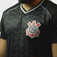 Camiseta do Corinthians Recorte Vivo Coimbra  - Masculina - Foto 3