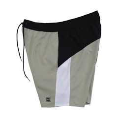 Bermuda Oakley Geo Block Trunkshorts 18" Pebble - Masculina - Foto 2