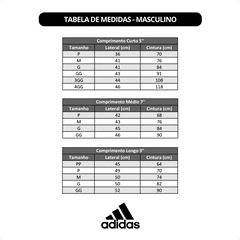Shorts adidas Workout Essentials All-Set Médio - Masculino - Foto 4