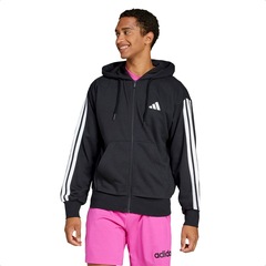 Blusa Moletinho adidas Essentials 3 Stripes - Masculino - Foto 1