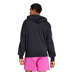 Blusa Moletinho adidas Essentials 3 Stripes - Masculino - Foto 2