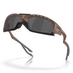 Óculos de Sol Unissex Oakley Plantaris SQ Prizm Black - Foto 5