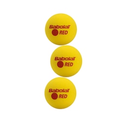Bolas de Tênis Babolat Iniciação Soft Foam X3 Red - Foto 3