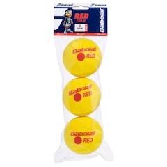 Bolas de Tênis Babolat Iniciação Soft Foam X3 Red - Foto 4