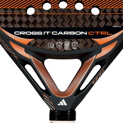 Raquete Padel adidas Cross It Carbon CTRL 18k 2026 - Foto 2