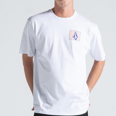 Camiseta Volcom Wavy Train WT26 Masculina - Foto 1