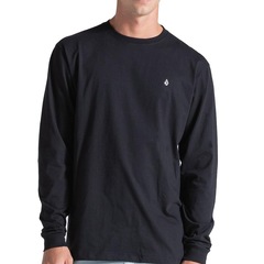 Camiseta Manga Longa Volcom Stone Blanks W26 Masculina - Foto 1