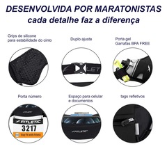 Cinto de Hidratação Hydra 16 Fitletic - Foto 6