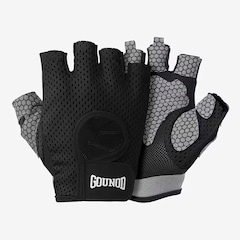 Luvas Fitiness Gold Sports Gounod V Gel Meio Dedos Anti Slip Com Silicone e Respirável - Foto 1