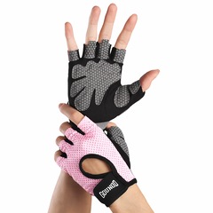 Luvas Fitiness Gold Sports Gounod V Gel Meio Dedos Anti Slip Com Silicone e Respirável - Foto 3