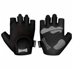 Luvas Fitiness Gold Sports Gounod VI Gel Meio Dedos Anti Slip Com Silicone e Respirável - Foto 1