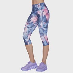 Calça Legging Skechers Capri Gowalk Summer - Feminina - Foto 2