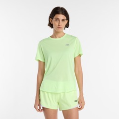 Camiseta New Balance Athletics Run Feminina - Foto 1