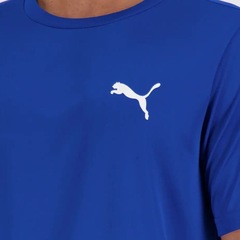 Camiseta Puma Small Logo Poly Tee DryCELL - Masculina - Foto 3