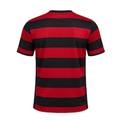 Camisa do Flamengo Rubro Negro Listrada Coimbra - Masculina - Foto 2