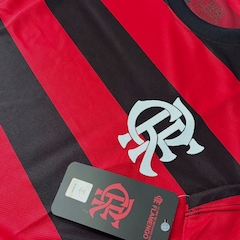 Camisa do Flamengo Rubro Negro Listrada Coimbra - Masculina - Foto 4