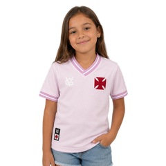 Camisa do Vasco da Gama VG Cruz De Malta - Infantil - Foto 3