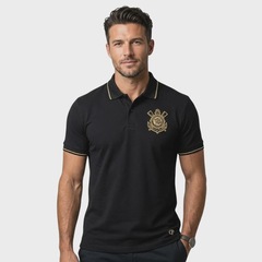 Polo do Corinthians Coimbra Classic - Masculina - Foto 2