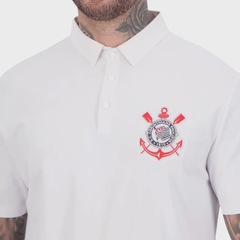Polo do Corinthians Coimbra Classic - Masculina - Foto 3