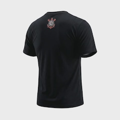 Camiseta do Corinthians Coimbra Fitness Raglan - Masculina - Foto 4