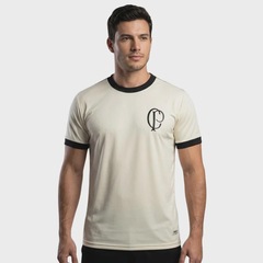 Camiseta do Corinthians Coimbra Logo CP - Masculina - Foto 2