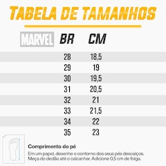 Tênis Infantil Marvel Homem Aranha - Foto 6