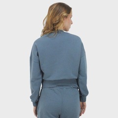 Moletom Billabong Heritage Crew Blue - Feminino - Foto 4
