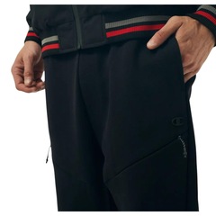 Calça Champion Tech Pants Diagonal Zip - Masculina - Foto 3