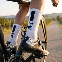 Meia Cano Médio Ciclismo Corrida Esportiva TSW Ride Mod 3 - Unissex - Foto 4