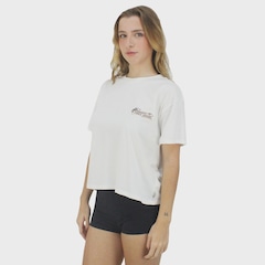 Camiseta Rip Curl Poster Brasil Bone - Feminina - Foto 1