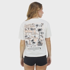 Camiseta Rip Curl Poster Brasil Bone - Feminina - Foto 2