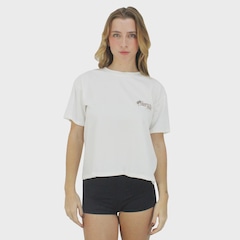 Camiseta Rip Curl Poster Brasil Bone - Feminina - Foto 4