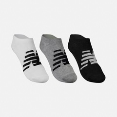 Meia New Balance Invisível Unissex - 3 Pares - Foto 2
