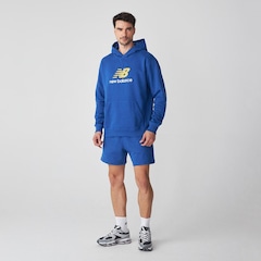 Blusão com Capuz New Balance Athletics Logo Masculino - Foto 5