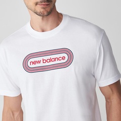 Camiseta New Balance Track Masculina - Foto 3