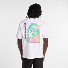 Camiseta New Balance Neon Heat Map Masculina - Foto 3