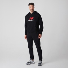 Blusão com Capuz New Balance Athletics Logo Masculino - Foto 3