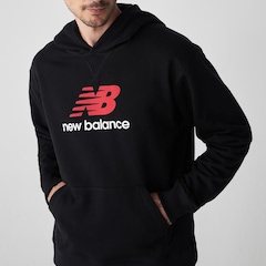 Blusão com Capuz New Balance Athletics Logo Masculino - Foto 4