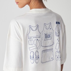Camiseta New Balance Outfit Layout Feminina - Foto 5