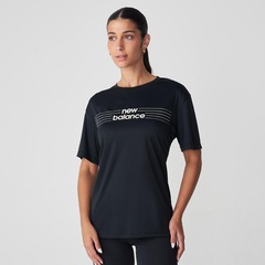 Camiseta New Balance Linear Performance Feminina - Foto 1