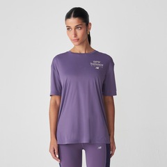 Camiseta New Balance Lc Athletics Feminina - Foto 5