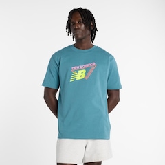 Camiseta New Balance Classic Tri Logo Masculina - Foto 1