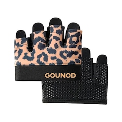 Luvas Esportiva Gold Sports Gounod VIII Gel Meio Dedos e Palma Silicone - Foto 1