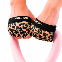 Luvas Esportiva Gold Sports Gounod VIII Gel Meio Dedos e Palma Silicone - Foto 4